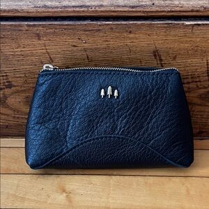 Portland Leather Black Pouch Sundaze - NEW